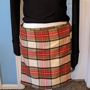 🎀 Preppy Red Tartan Plaid Burberry Skirt ❤️🏴󠁧󠁢󠁳󠁣󠁴󠁿